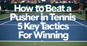 Read more about the article How to Beat a Pusher in Tennis: 5 Proven Key Tactics for Winning