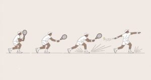 Read more about the article How to Hit a Topspin Serve in 5 Easy Steps